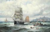 THORNLEY William 1857-1898,Off Boulogne,Bonhams GB 2018-10-17