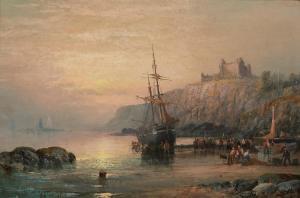 THORNLEY William 1857-1898,TANTALLON CASTLE,Lyon & Turnbull GB 2022-12-08