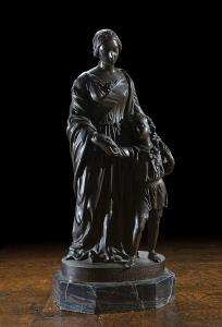 THORNYCROFT MARY 1814-1895,QUEEN VICTORIA AND THE PRINCE OF WALES,1858,Lyon & Turnbull GB 2011-11-01