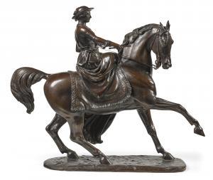 THORNYCROFT Thomas 1815-1885,YOUNG QUEEN VICTORIA ON HORSEBACK,1853,Sotheby's GB 2018-07-11