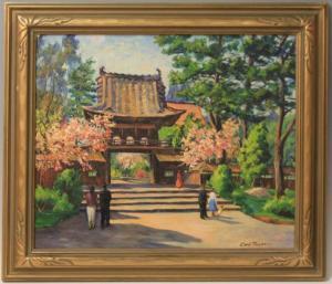 THORP Carl M 1912-1989,Japanese Tea Garden,Slawinski US 2016-01-24