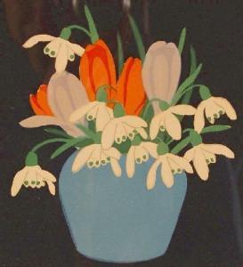 THORPE John Hall 1874-1947,Still life flower studies,Burstow and Hewett GB 2006-03-01