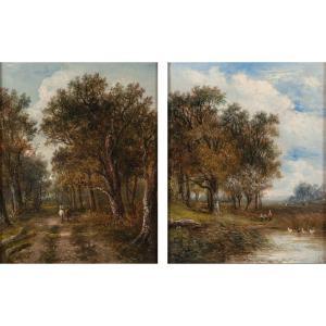 THORS Joseph 1843-1898,Woodland Scenes,William Doyle US 2024-03-27