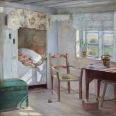 THORSEN Hakon 1866-1925,Country interior,1902,Bruun Rasmussen DK 2014-09-29