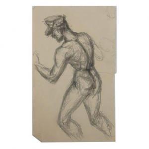 THRASH Dox 1892-1965,Nude Male Figure wearing a Hat,Kodner Galleries US 2021-09-02