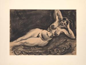 THRASH Dox 1892-1965,Nude Woman Reclining,Freeman US 2023-12-05
