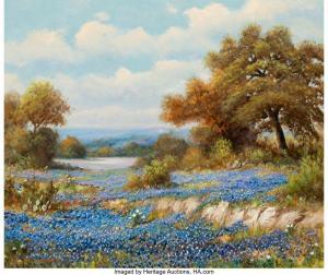 THRASHER WILLIAM ROBERT 1908-1997,Bluebonnets,Heritage US 2023-12-02