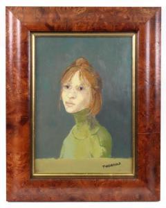 THREADGOLD Tony 1973-2011,Portrait of a lady,Bellmans Fine Art Auctioneers GB 2019-02-13
