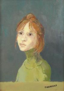 THREADGOLD Tony 1973-2011,Portrait of a lady,Bellmans Fine Art Auctioneers GB 2018-09-19
