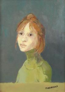 THREADGOLD Tony 1973-2011,Portrait of a lady,Bellmans Fine Art Auctioneers GB 2018-06-27