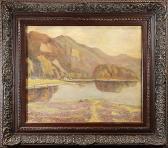 THURSTON Elmer 1873-1952,"Lake Elsinore, California,1942,Clars Auction Gallery US 2015-02-21