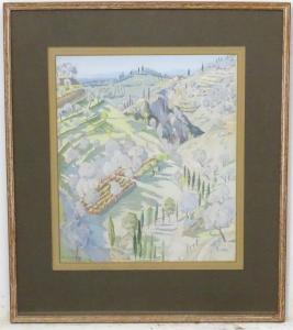 THURSTON Rosalie Winifred 1905-1991,Valley Northern Italy,Dickins GB 2018-11-16
