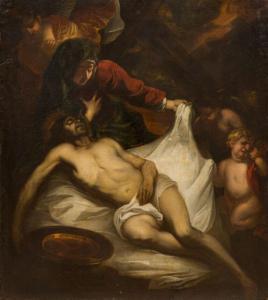THYS Pieter I 1624-1677,Lamentation sur le Christ mort,Boisgirard - Antonini FR 2024-03-29