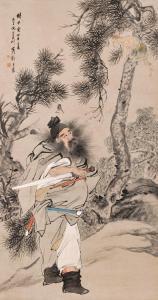 TIAN NI 1855-1919,Zhong Kui,1914,Sotheby's GB 2024-04-08