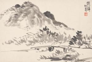 TIANSHOU PAN 1897-1971,Landscape after the Rain,Bonhams GB 2023-12-02