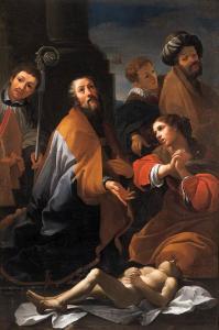 TIARINI Alessandro 1577-1668,Miracolo di San Martino Vescovo,Christie's GB 1999-06-01
