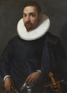 TIARINI Alessandro 1577-1668,Ritratto di gentiluomo con spada,Capitolium Art Casa d'Aste 2023-06-13