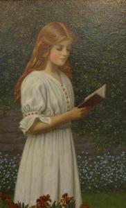 TIARKS HARDY,YOUNG GIRL READING,Leonard Joel AU 2013-06-27
