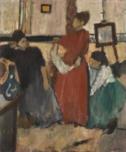 TIBBLE Geoffrey 1909-1952,THREE WOMEN,1946,Sotheby's GB 2019-06-18