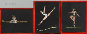 TICE Clara 1888-1973,Ballerinas (3 works),1912,Skinner US 2022-08-02