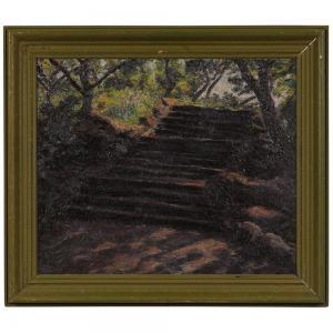 Ticktin Irvin 1900-1900,The Steps,Brunk Auctions US 2017-07-22
