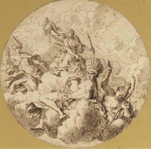 TIDEMAN Philipp 1657-1705,An allegory of America,Christie's GB 2003-12-12