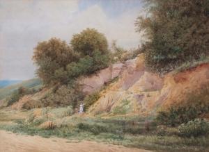 TIDEY ALFRED 1808-1892,Landscape with figures,Keys GB 2019-07-24