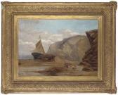 Tidswell G 1900-1900,Fisherfolk at low-tide,Christie's GB 2007-05-23