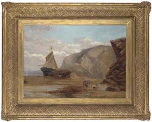 Tidswell G 1900-1900,Fisherfolk at low-tide,Christie's GB 2007-05-23