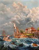 TIDSWELL T H 1895,Colonial Maritime 
 �Dutch Shipping Floundering in,Elder Fine Art AU 2013-09-22