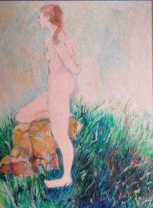 TIDY M 1900-1900,Standing Female Nude,1991,William Doyle US 2006-12-13