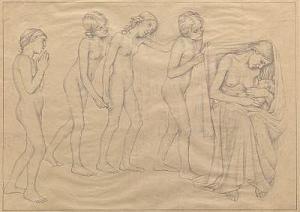 TIEDEMANN Friedrich 1865-1893,Nude study,Aspire Auction US 2017-12-09