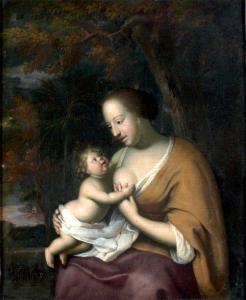 TIELIUS Johannes 1660-1719,Vierge à l'Enfant,Binoche et Giquello FR 2008-11-26