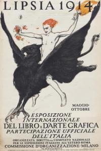 TIEMANN Walter,Lipsia / Esposizione Internazionale del Libro d'Ar,1914,Aste Bolaffi 2019-10-24