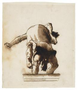 TIEPOLO Giovanni Domenico 1727-1804,Hercules and Antaeus,Christie's GB 2024-02-01