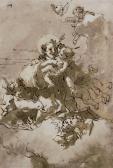 TIEPOLO Giovanni Domenico,Saint Anthony and the Christ Child with angels and,Christie's 2007-01-25