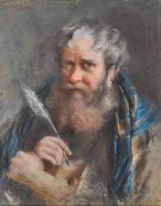 TIEPOLO Lorenzo 1736-1776,Head of an evangelist,Sotheby's GB 2023-12-07