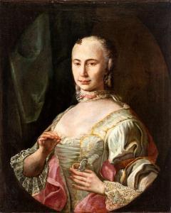 TIEPOLO Lorenzo 1736-1776,Ritratto di Gentildonna,Casa d'Aste Arcadia IT 2024-04-17
