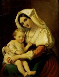 TIERLINK Anna 1800-1800,Mother and child,Adams IE 2007-05-22