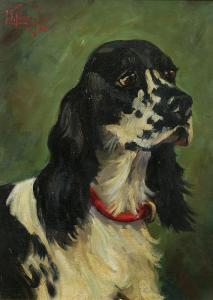 TIFFANY Lillian 1900,Head of an English Cocker Spaniel,1936,Bonhams GB 2013-02-13