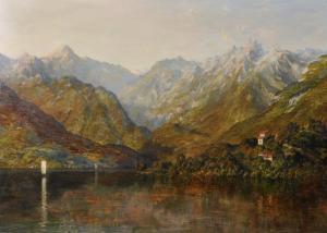 Tiffin Henry 1848-1874,The Lake of Como,John Nicholson GB 2017-09-13