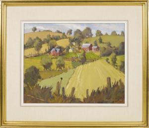 TIGNER GRANT 1921-1999,Glad Valley From Ontario,Lando Art Auction CA 2019-05-05