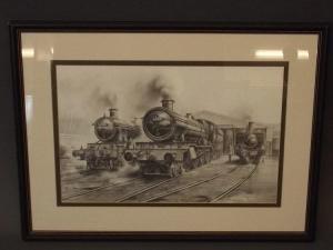 TILEY Craig,Steam trains,Crow's Auction Gallery GB 2015-10-14