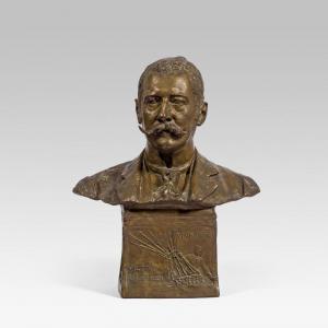 TILGNER Viktor Oskar 1844-1896,Bust of Victor Silberer,im Kinsky Auktionshaus AT 2015-11-25