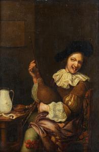 TILIUS Johannes, Jan 1660-1719,JUNGER MANN MIT DUDELSACK,Hampel DE 2023-09-28