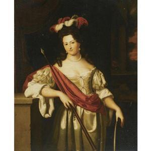 TILIUS Johannes, Jan 1660-1719,PORTRAIT OF ISABELLA DE SAVORNIN,Sotheby's GB 2010-05-18