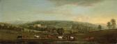TILLEMANS Peter 1684-1734,A panoramic view of Chatsworth House and Park,Christie's GB 2012-07-03