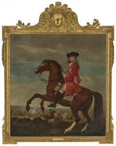 TILLEMANS Peter 1684-1734,Equestrian portrait of Frederick,Christie's GB 2023-07-07