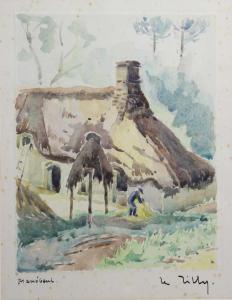 TILLY LE 1900,Chaumière bretonne,Ruellan FR 2014-07-24