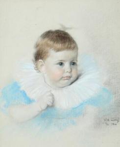 TILLY Vilhelm Eyvind 1860-1935,Portrait of a little girl,1902,Bruun Rasmussen DK 2022-05-02